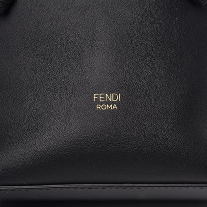 Fendi Vitello Grace Matte F is Fendi Grande Mon Tresor Bucket Bag Black 7 of 9