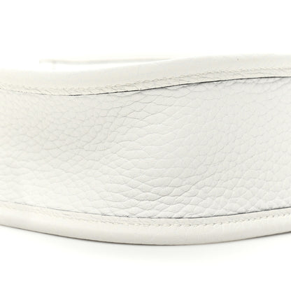 Hermes Taurillon Clemence Amazone Evelyne TPM New White 8 of 9