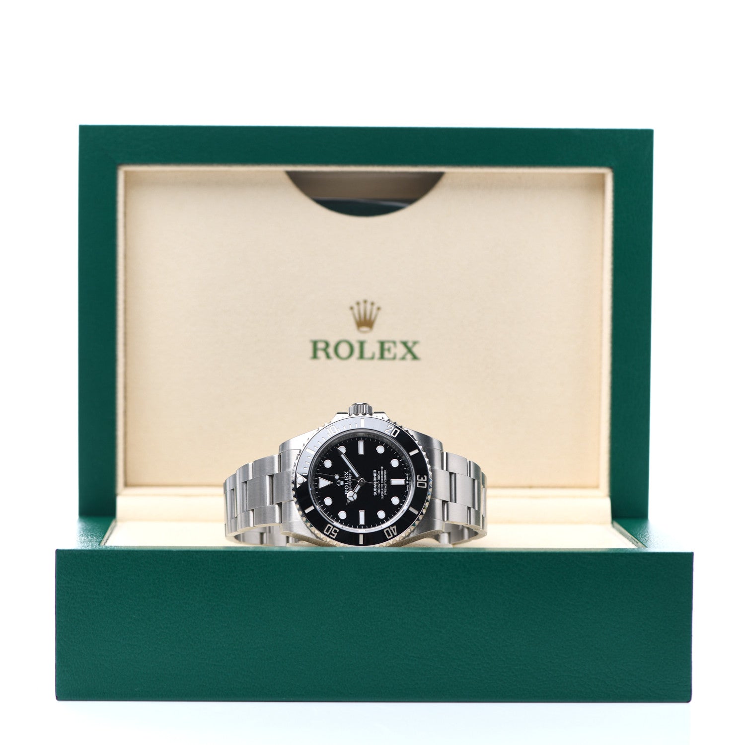 Rolex Stainless Steel 41mm Oyster Perpetual Submariner Watch Black 124060 5 of 5