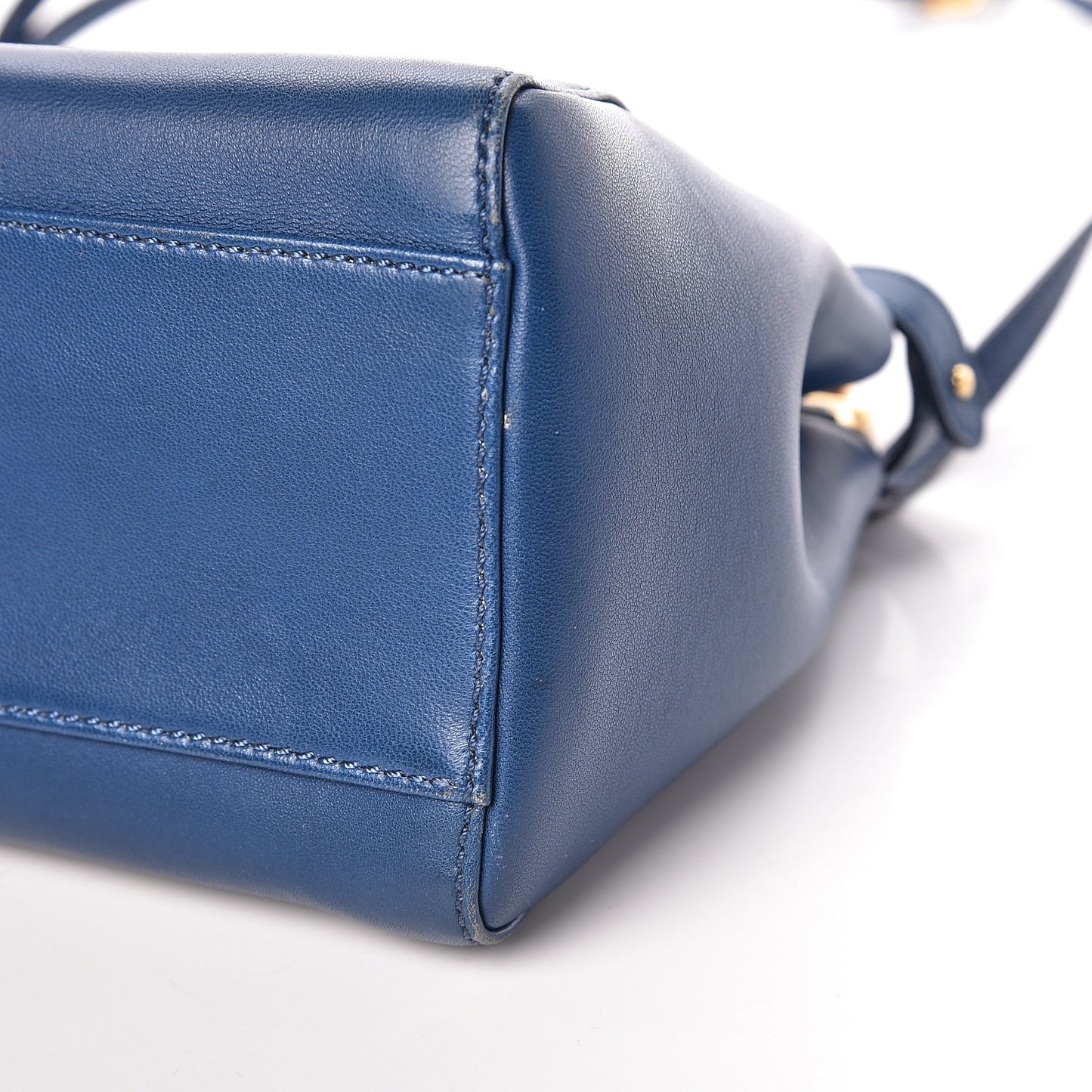 Nappa Colorblock Mini Peekaboo Iconic Satchel Iris Magenta Bubblegum