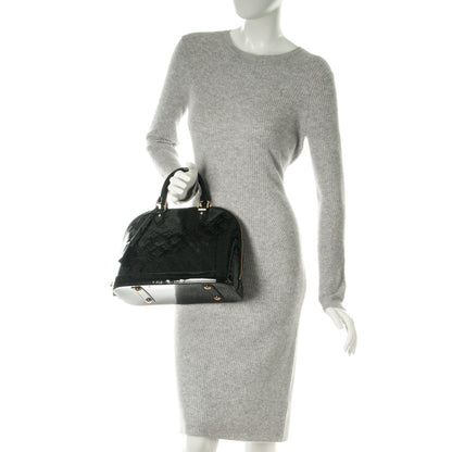 Louis Vuitton Vernis Alma PM Black 2 of 7