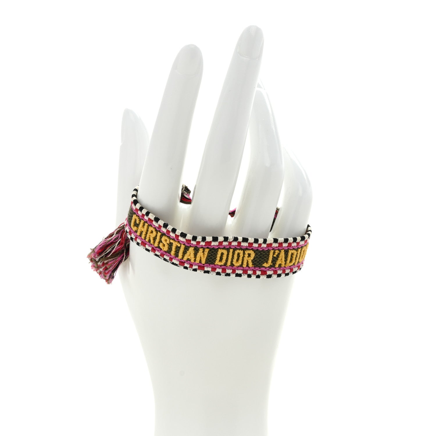 Christian Dior Woven Cotton J"Adior Friendship Bracelet Multicolor 2 of 3