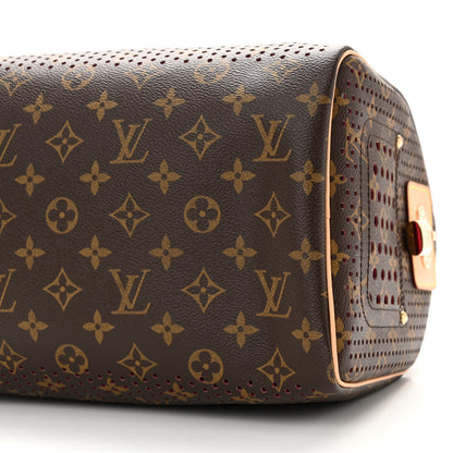 Louis Vuitton Monogram Perforated Speedy 30 Fuchsia 9 of 10