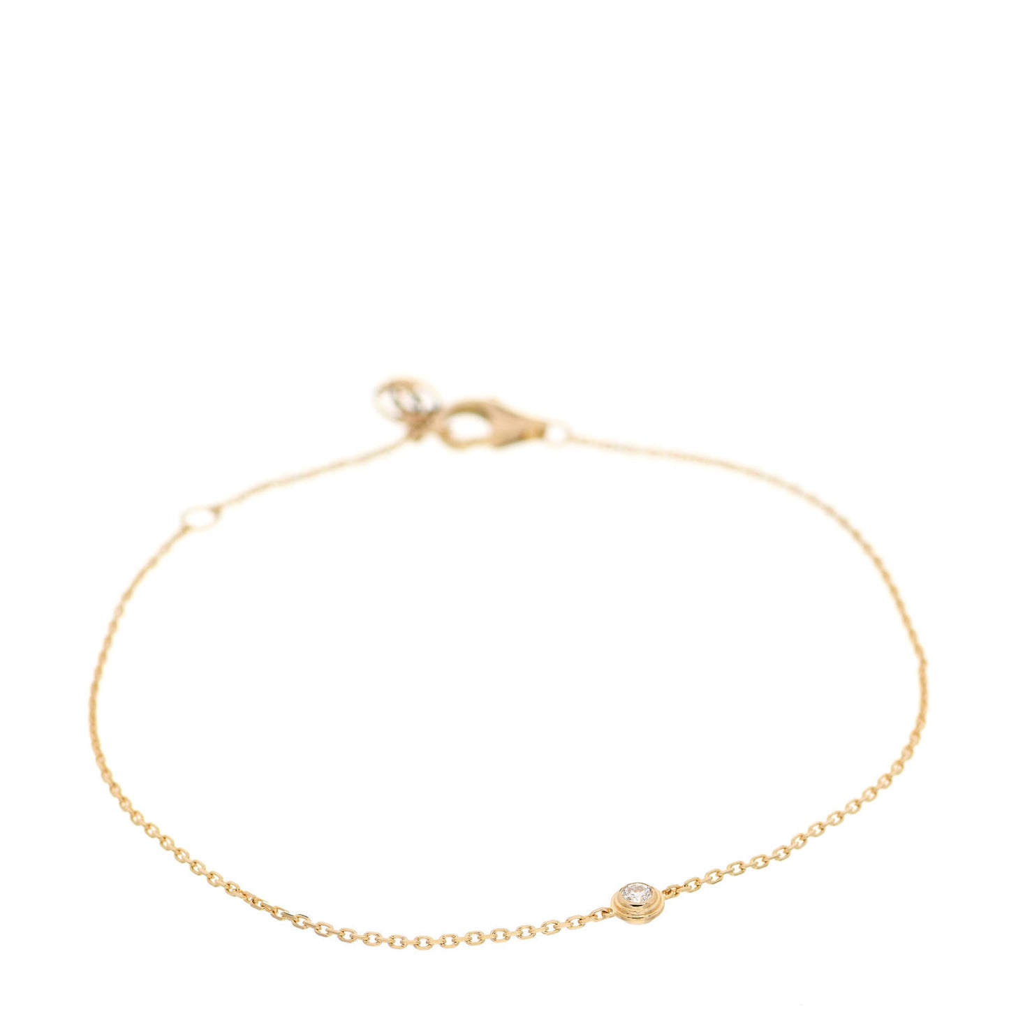 18K Yellow Gold Diamond XS D'Amour Bracelet