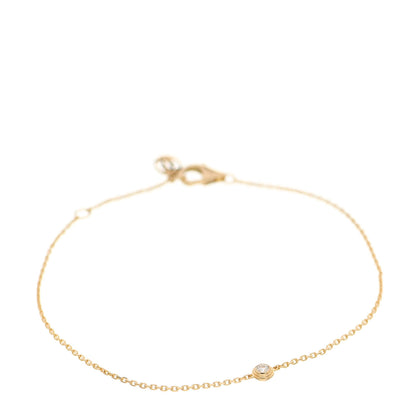 Cartier 18K Yellow Gold Diamond XS D'Amour Bracelet 1 of 4