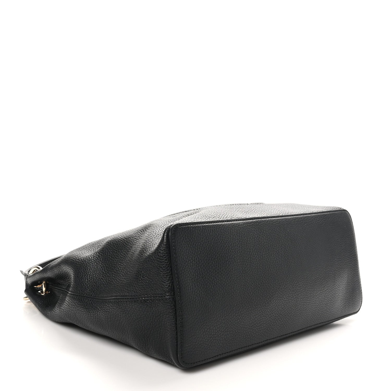 Gucci Pebbled Calfskin Large Soho Hobo Black 4 of 10