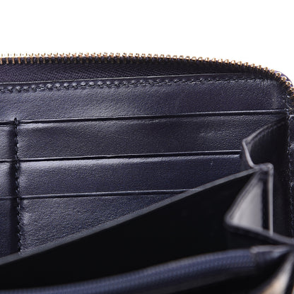 Gucci Imprime Monogram GG Pierce Zip Around Wallet Blue 5 of 8