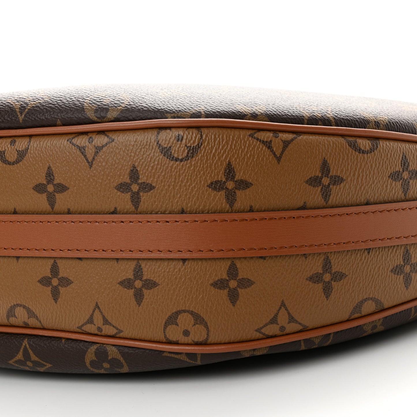 Reverse Monogram Loop Hobo