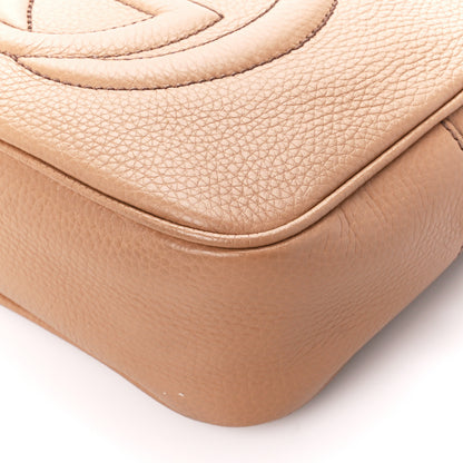Gucci Pebbled Calfskin Small Soho Disco Bag Camelia 11 of 11