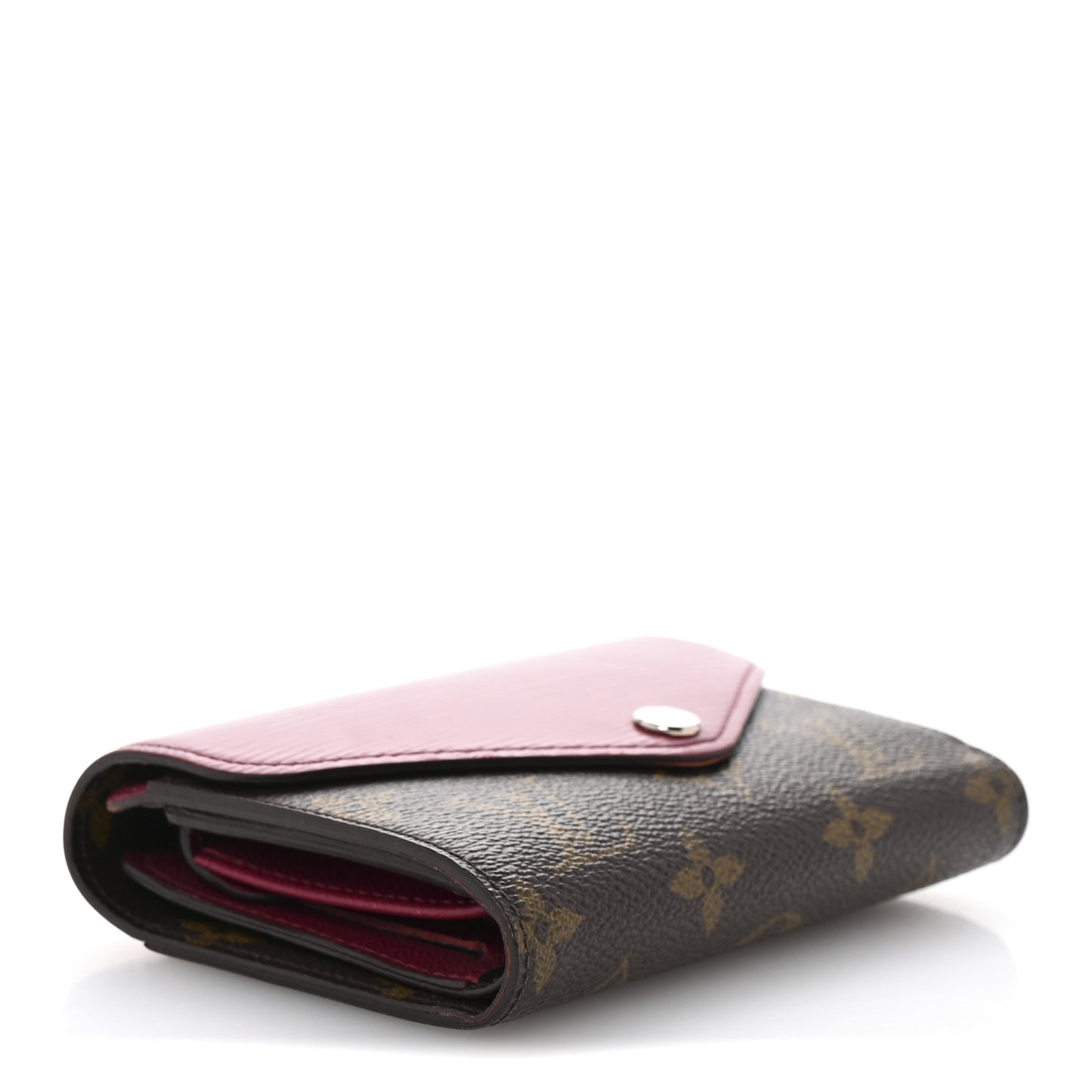 Epi Monogram Marie-Lou Compact Wallet Fuchsia