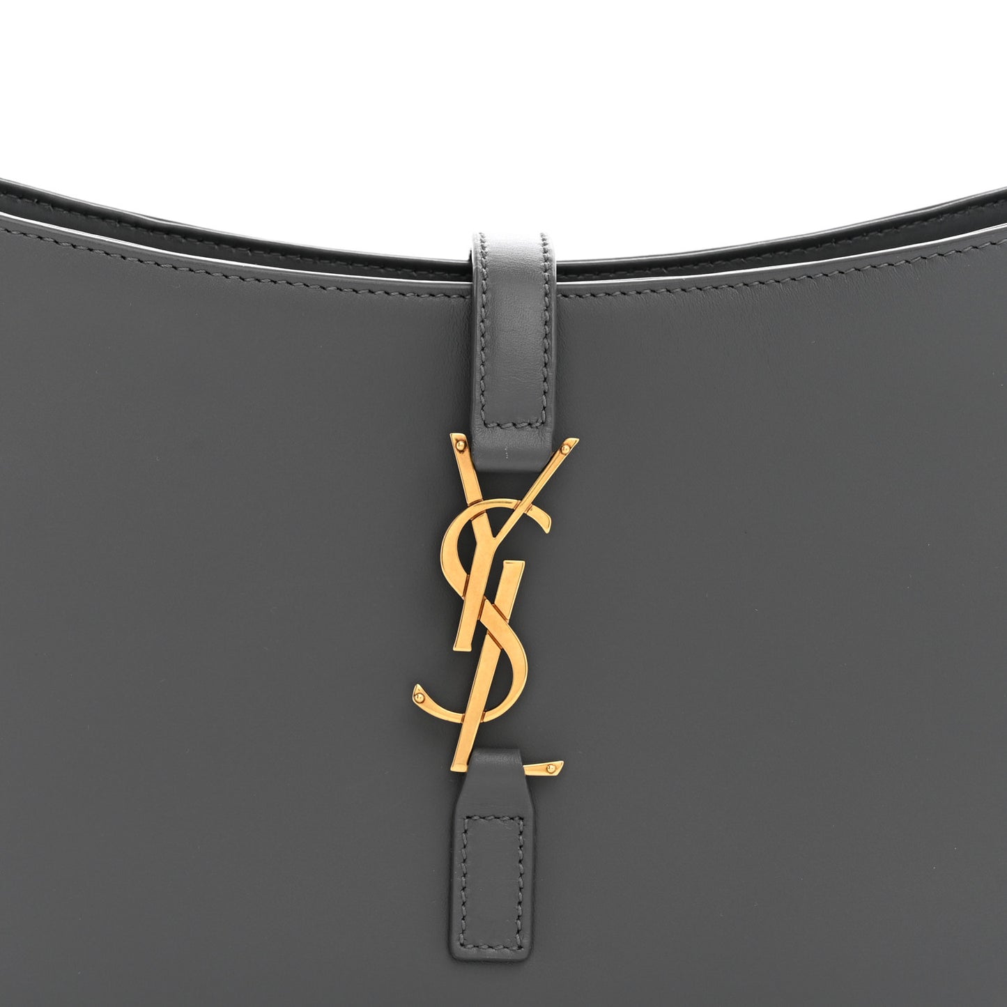 Smooth Calfskin Le 5 A 7 Hobo Storm
