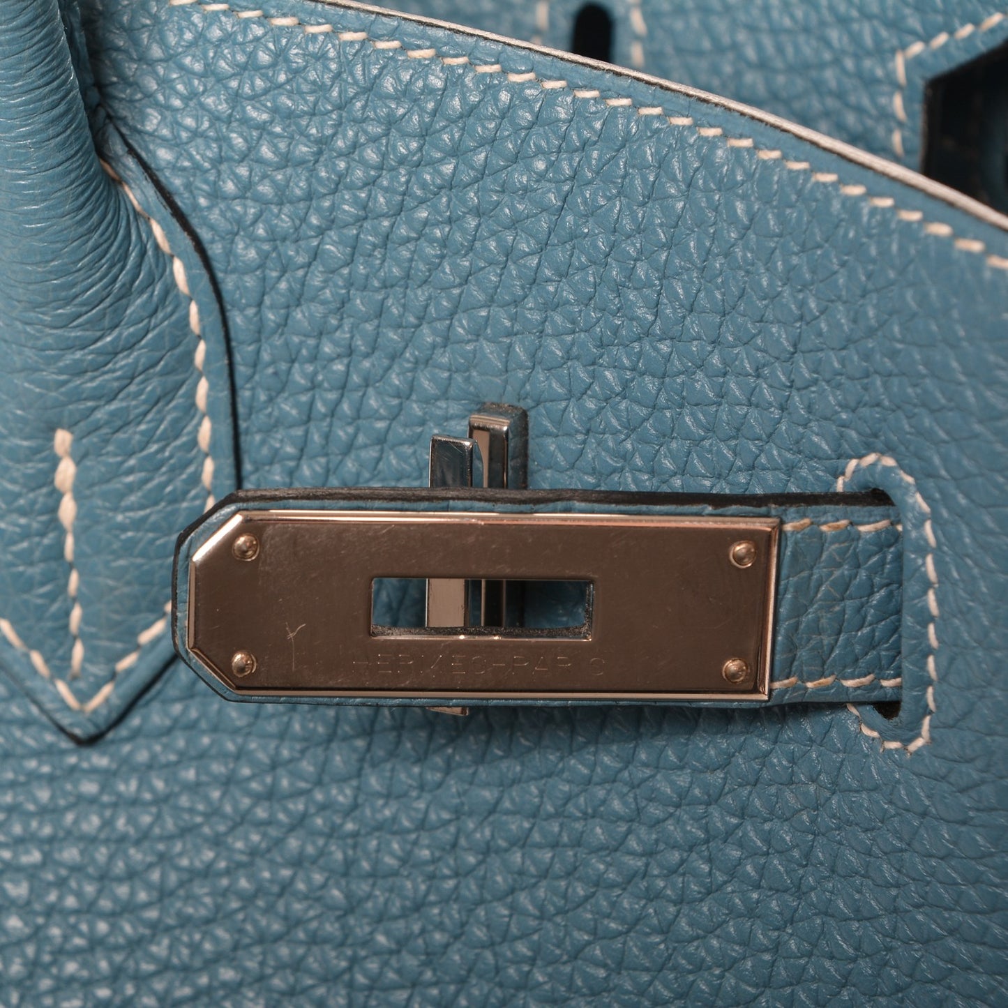 Togo Birkin 30 Blue Jean