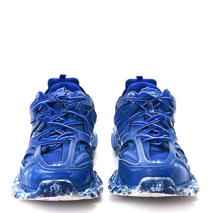Balenciaga Mesh Nylon Mens Track Sneakers 44 Faded Blue 2 of 8