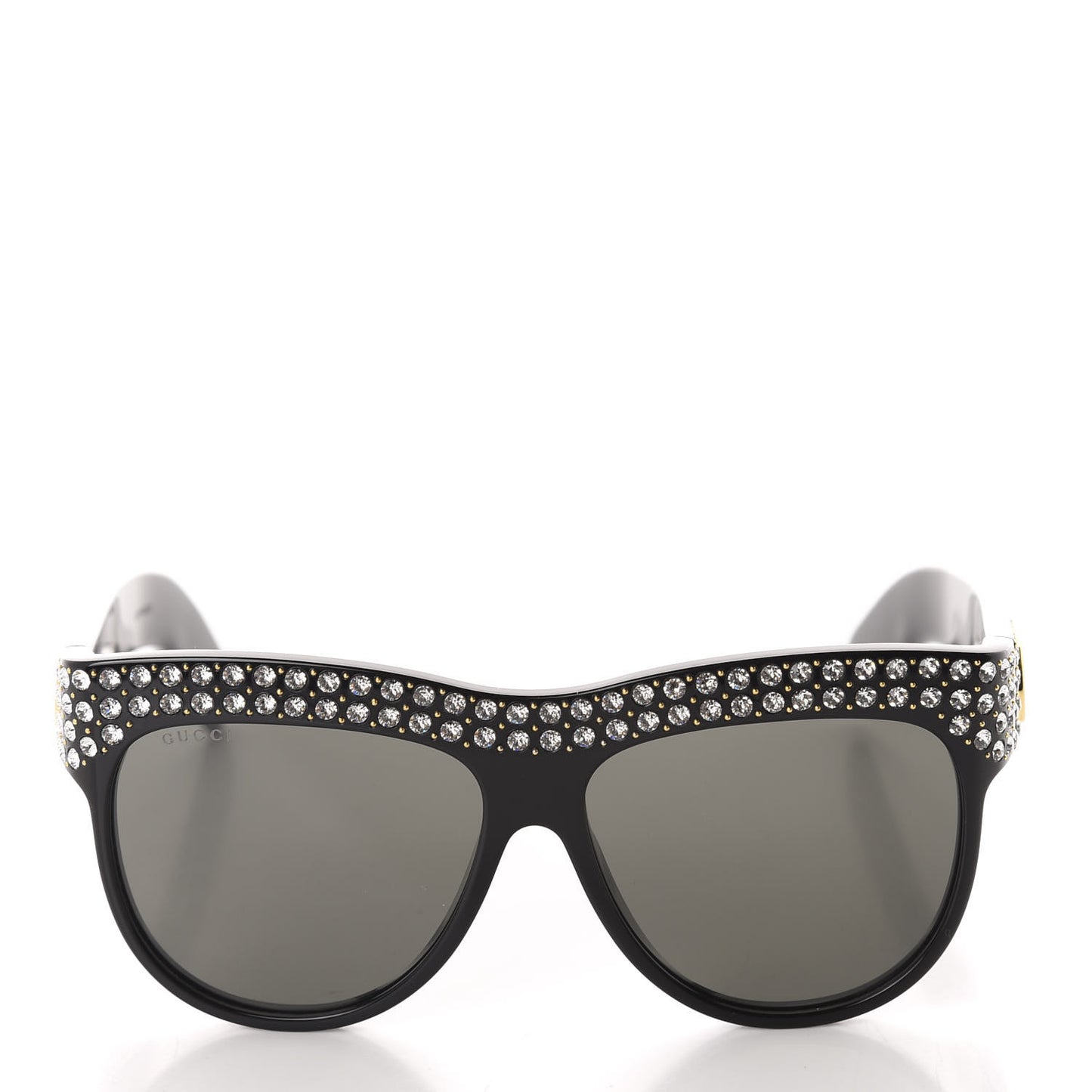 Acetate Crystal Sunglasses GG0147S Black