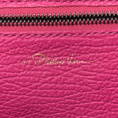 3.1 Phillip Lim Textured Calfskin Mini Pashli Satchel Fuchsia 6 of 18