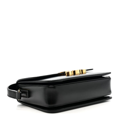 Celine Shiny Calfskin Teen Triomphe Black 4 of 11