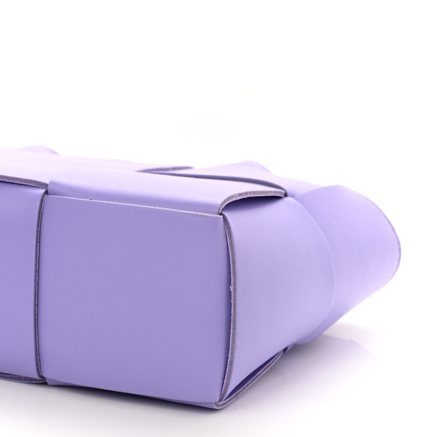 Nappa Maxi Intreccio Mini Arco Tote Wisteria
