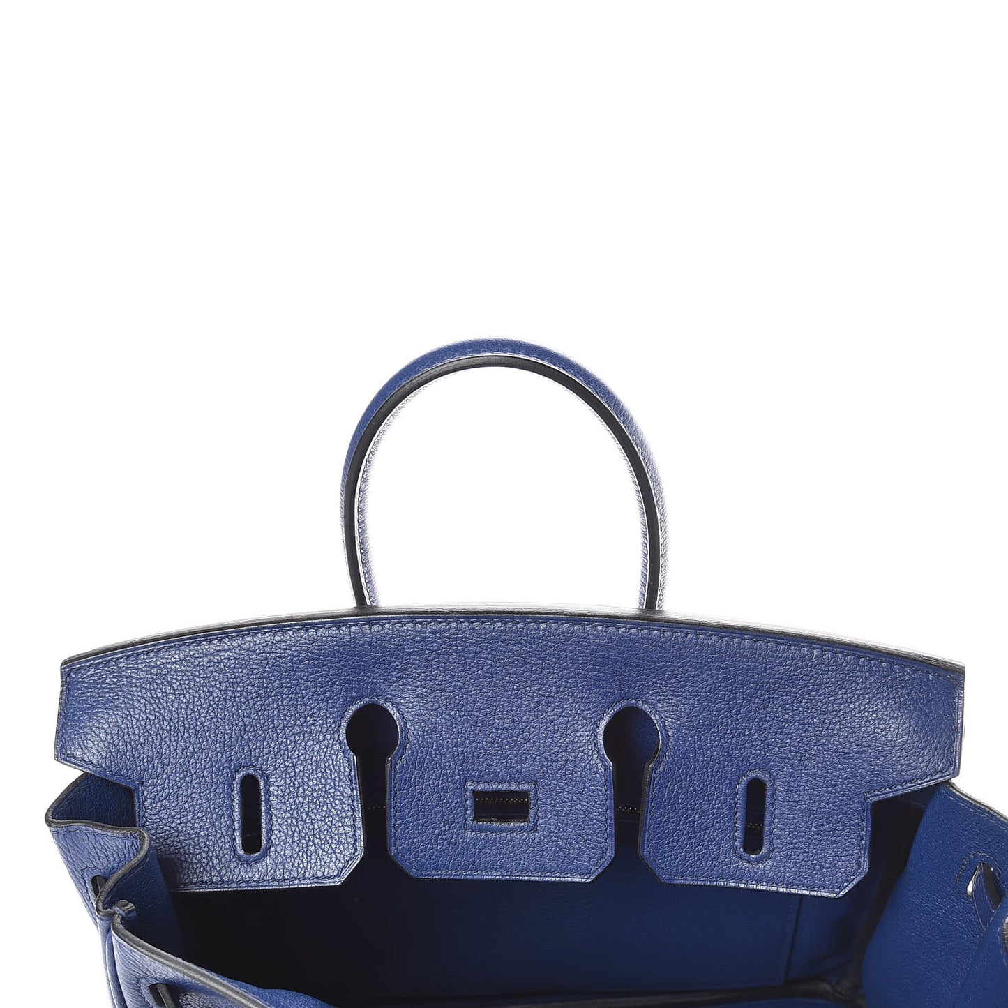 Taurillon Novillo Birkin 25 Bleu Saphir
