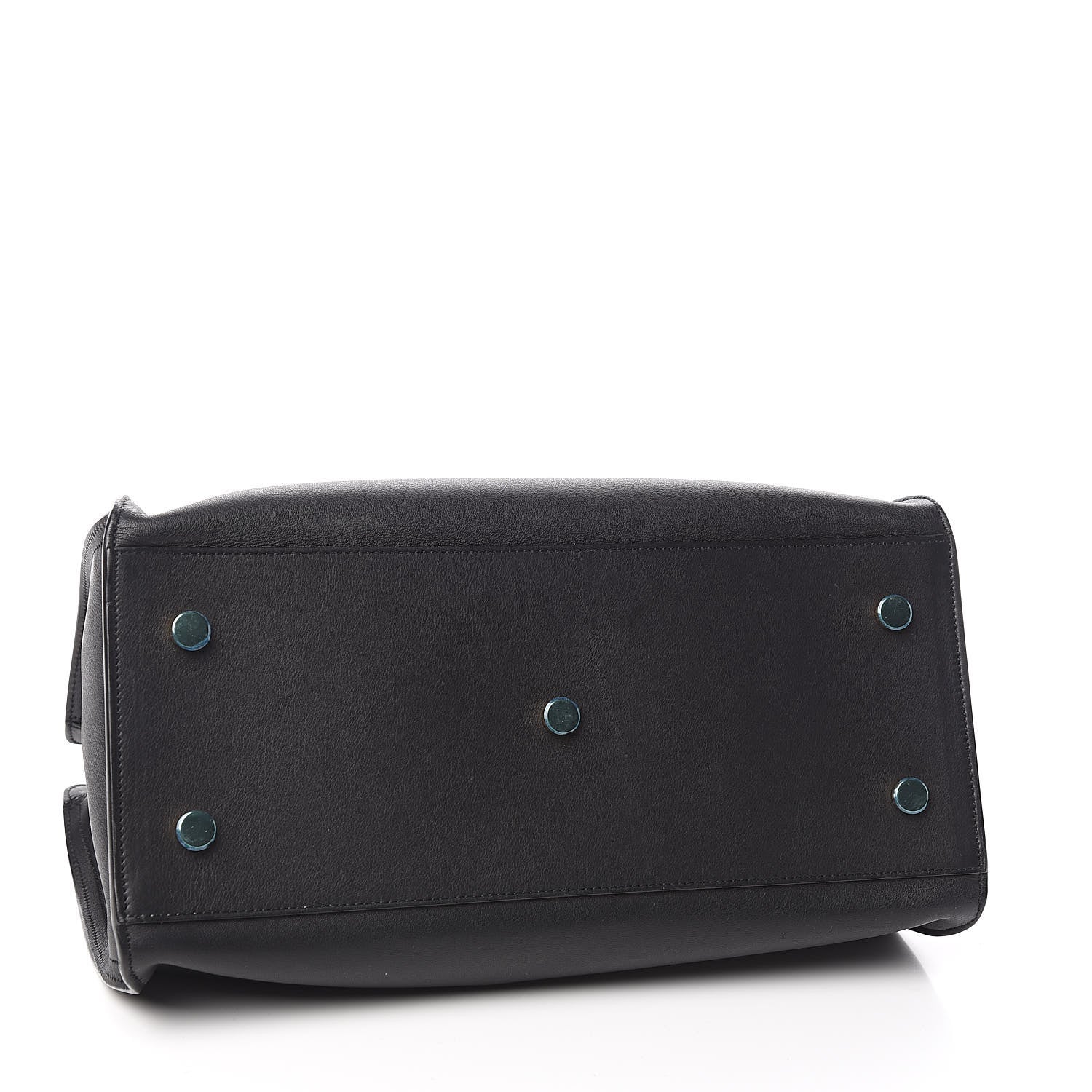 Saint Laurent Smooth Calfskin Small Monogram Cabas Black 4 of 10