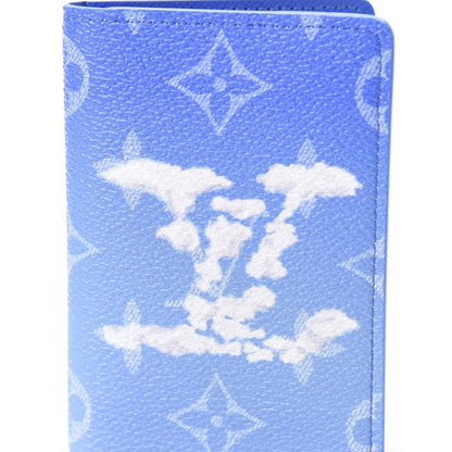 Louis Vuitton Monogram Clouds Pocket Organizer Blue 9 of 10