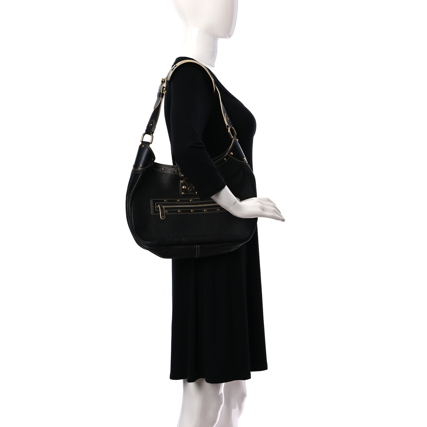 Louis Vuitton Suhali L Affriolant Black 2 of 9