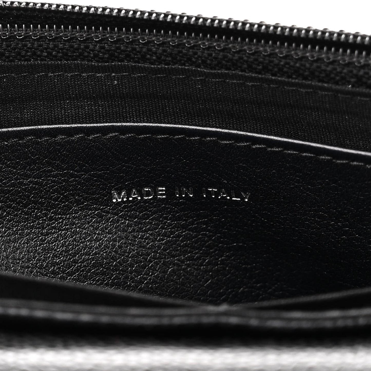 Caviar Half Moon Wallet On Chain WOC Black
