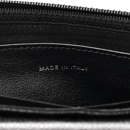Chanel Caviar Half Moon Wallet On Chain WOC Black 8 of 13