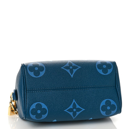 Louis Vuitton Empreinte Monogram Giant Speedy Bandouliere 20 Degrade Blue 4 of 8