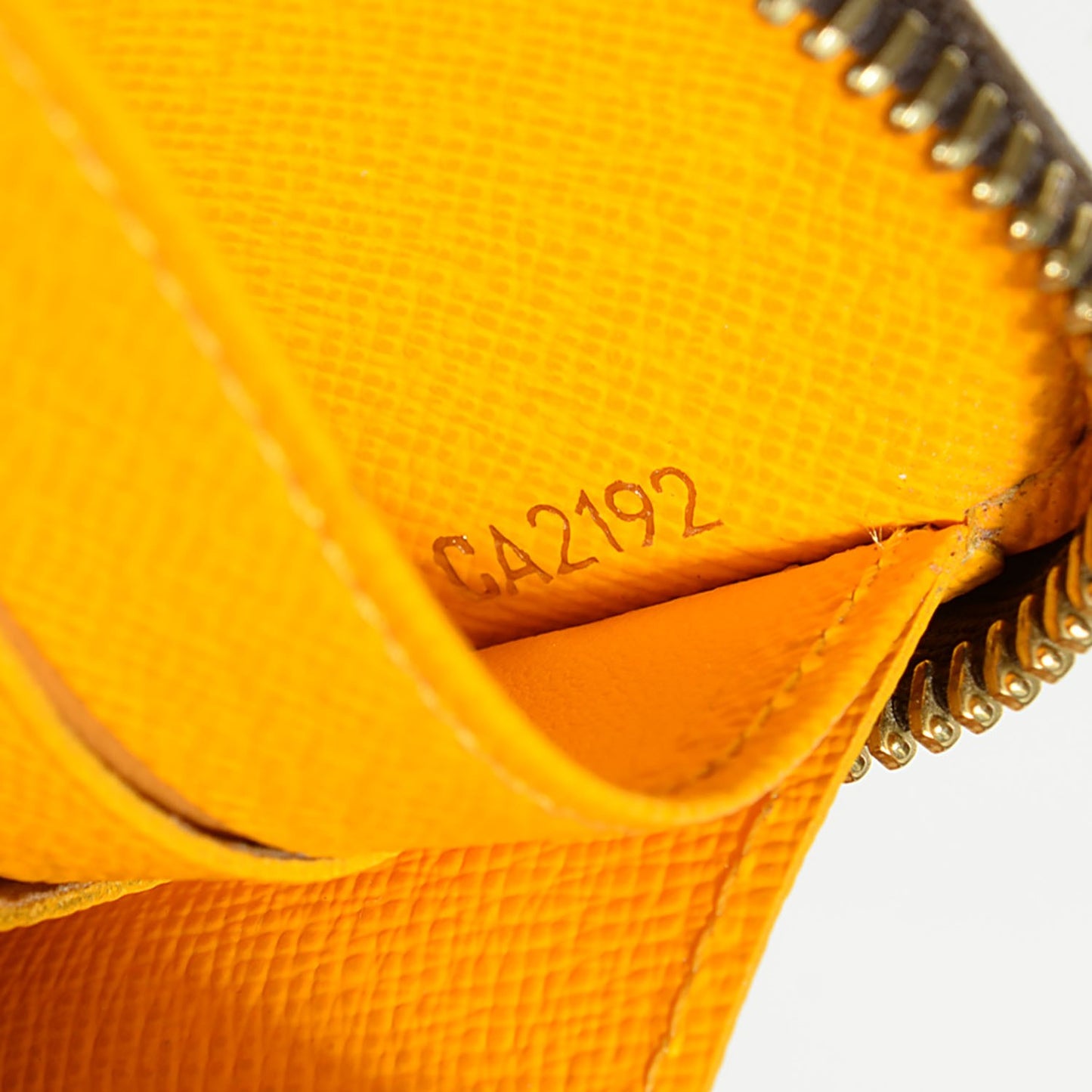 Monogram Kusama Pumpkin Dots Zippy Wallet Yellow