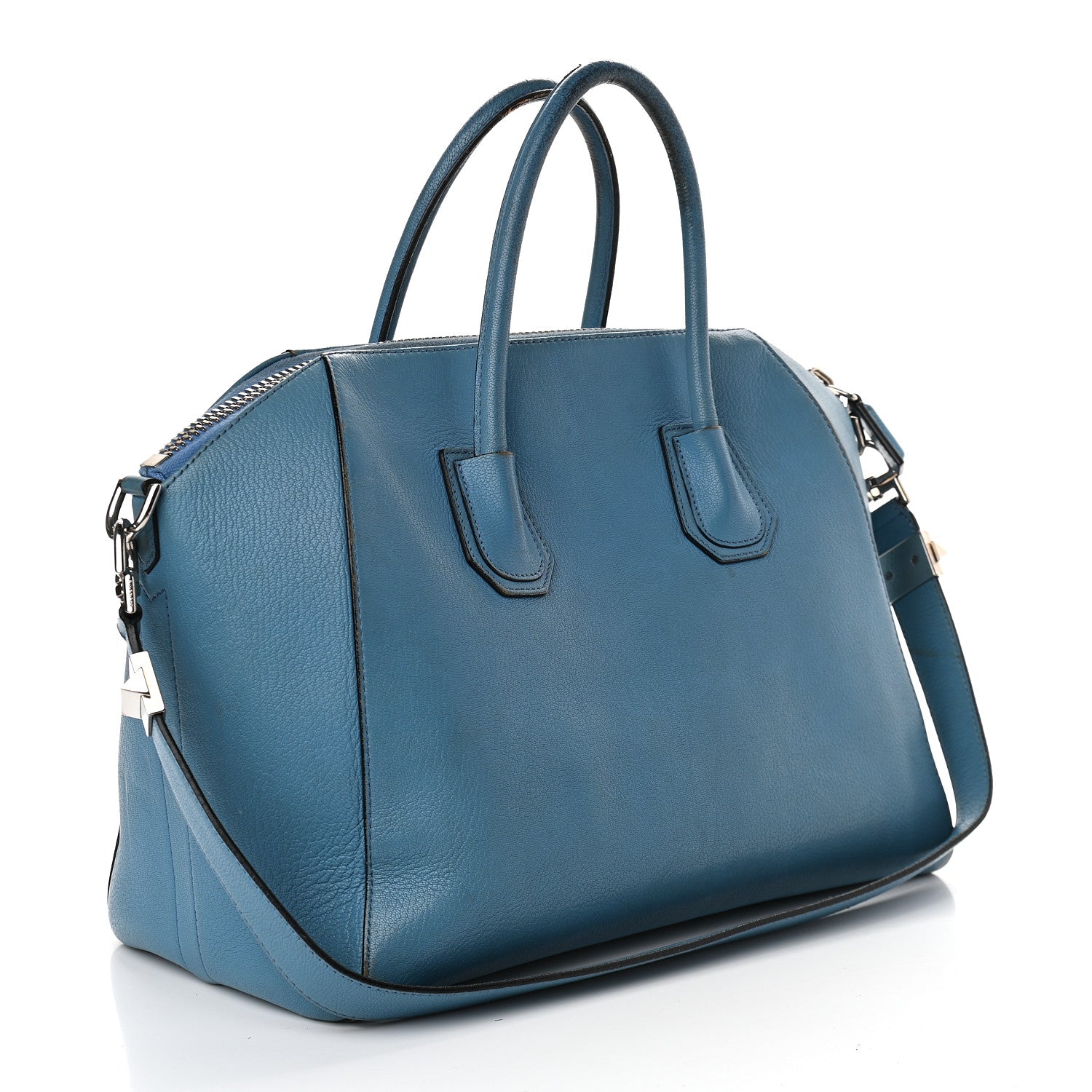 Givenchy Sugar Goatskin Medium Antigona Mineral Blue 2 of 14
