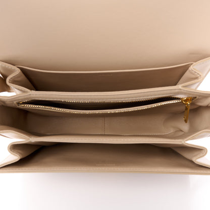 Celine Shiny Calfskin Medium Triomphe Nude 5 of 12