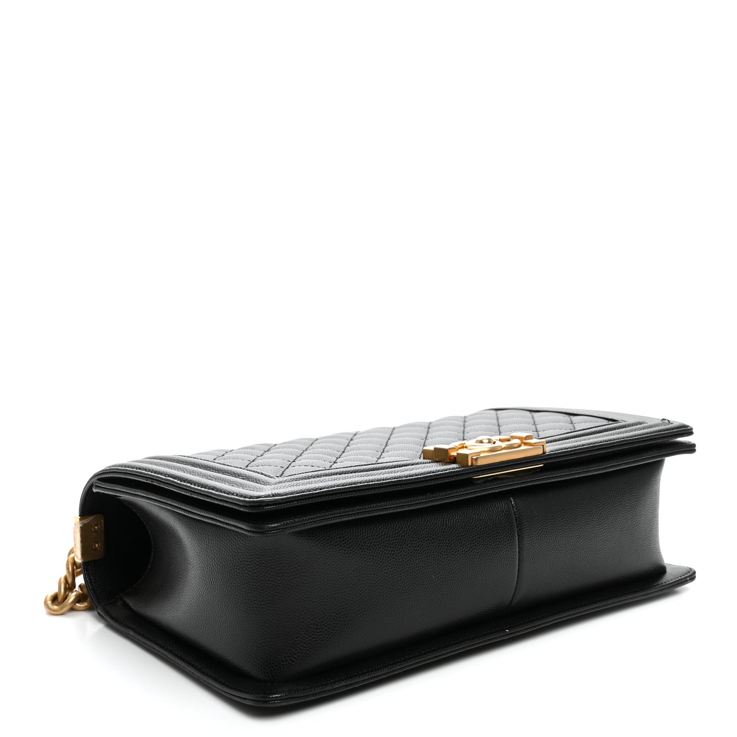 Chanel Lambskin Quilted New Medium Boy Flap Black 4 of 12