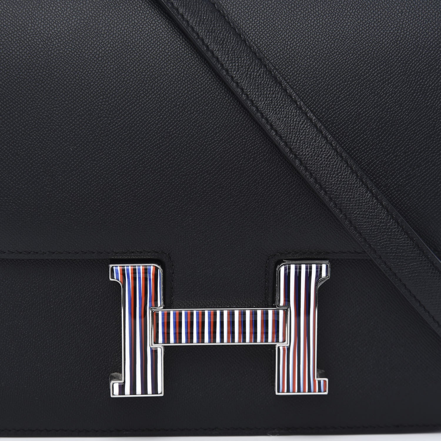Hermes Grained Monsieur Optique Enamel Constance 24 Black 14 of 15