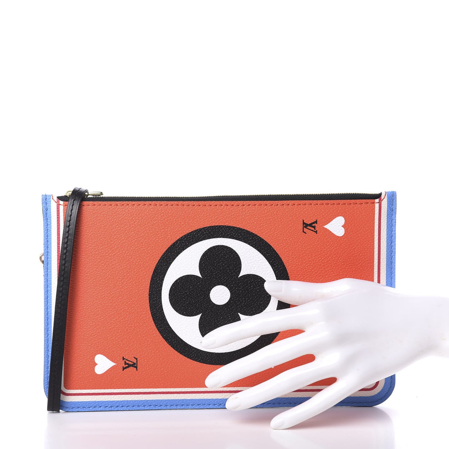 Game On Neverfull MM Pochette White