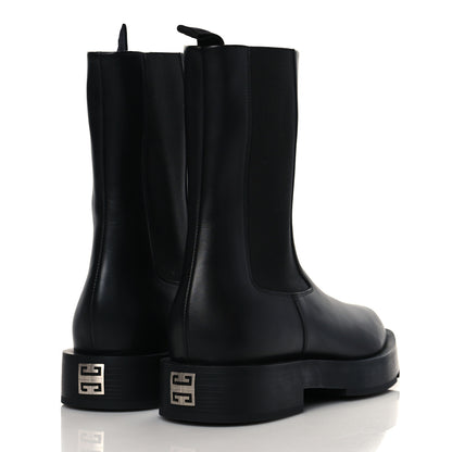 Givenchy Calfskin Square Chelsea Boots 38 Black 4 of 9