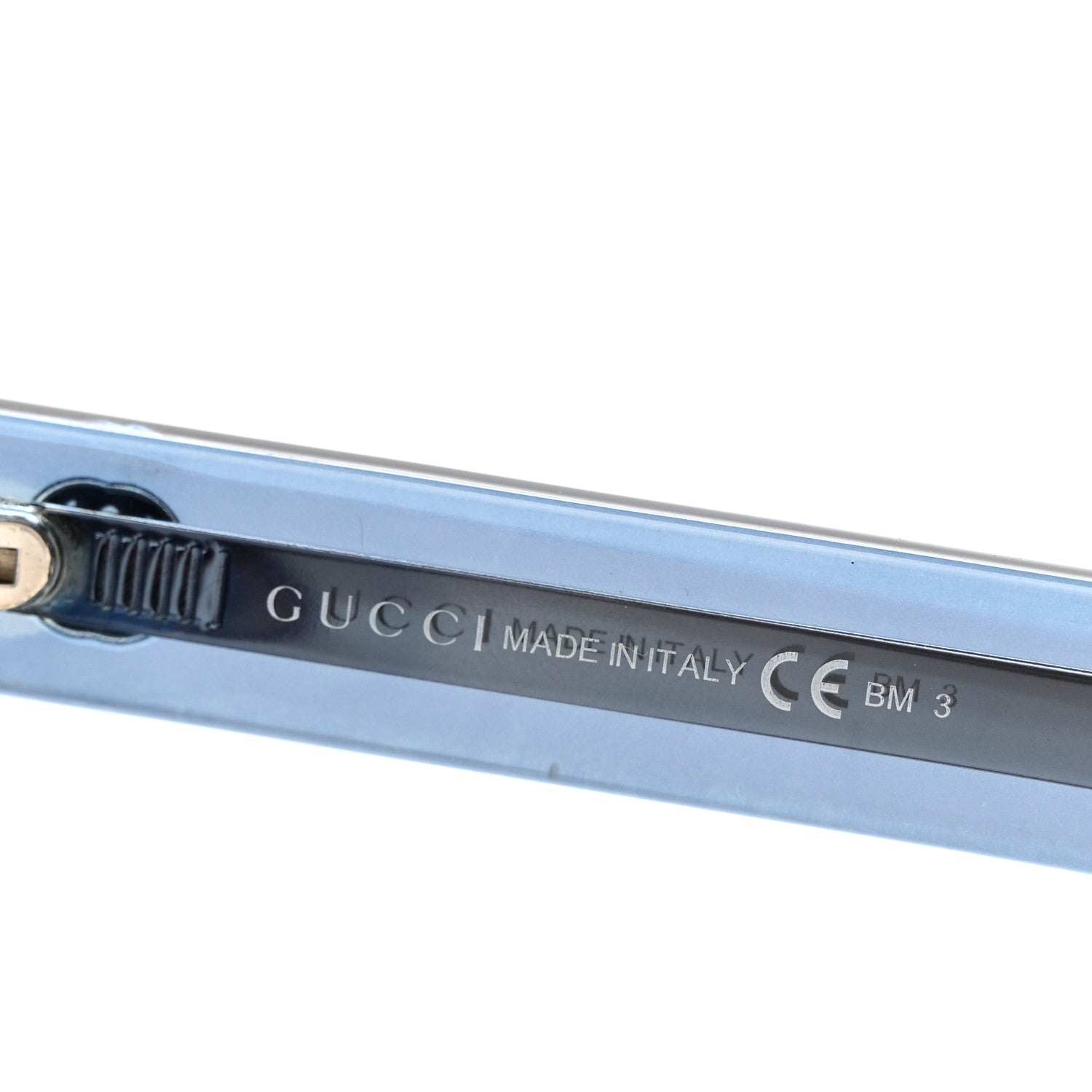 Gucci Acetate Square Frame Sunglasses GG3756/F/S Blue 7 of 8