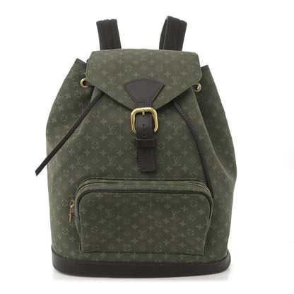 Louis Vuitton Mini Monogram Montsouris GM Backpack Kaki 1 of 8