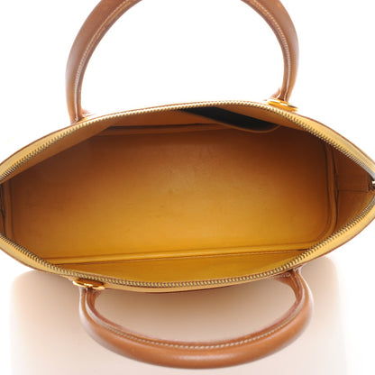 Hermes Courchevel Bi Color Bolide 35 Jaune Gold 5 of 10