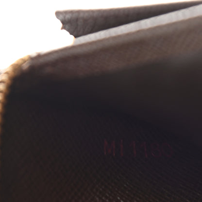Louis Vuitton Damier Ebene Zippy Compact Wallet 7 of 8