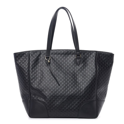 Gucci Microguccissima Bree Zippered Tote Black 1 of 9