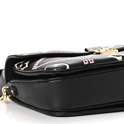 Louis Vuitton Empreinte Monogram Giant Broderies Pochette Metis Black 7 of 8