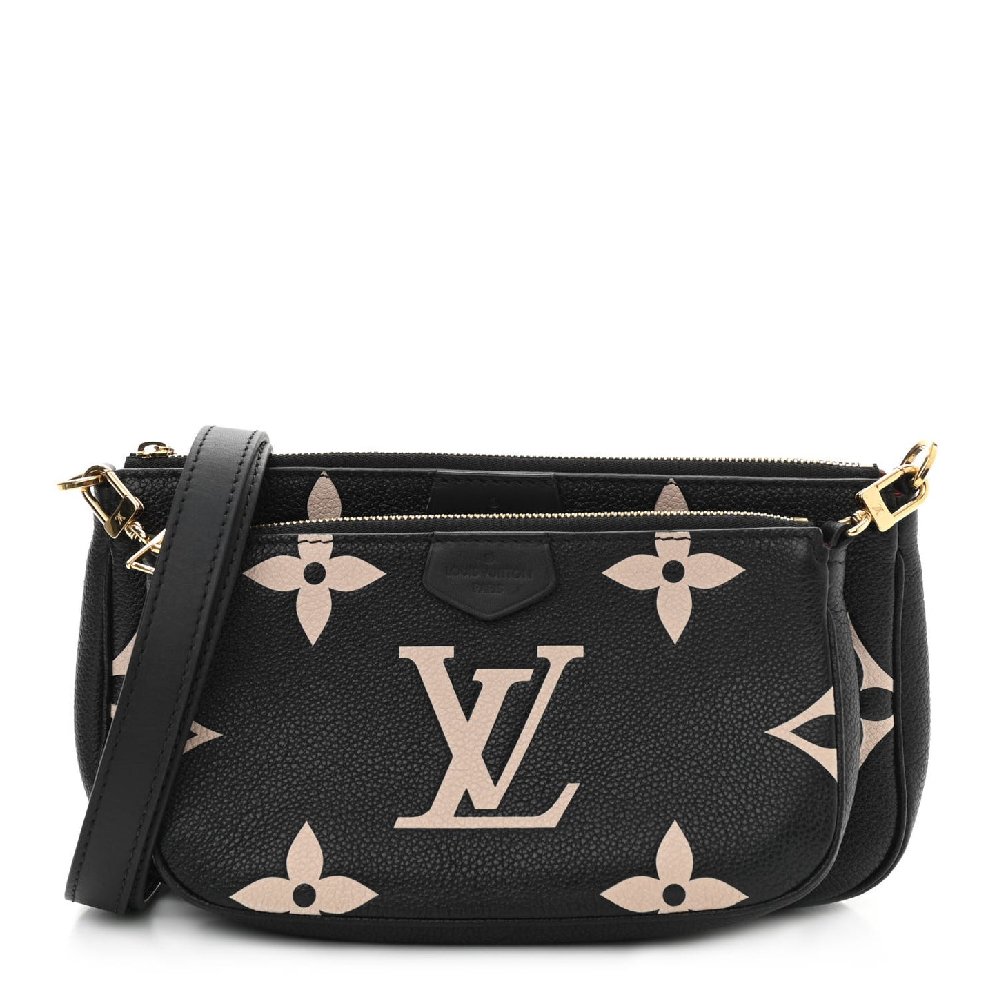 Empreinte Monogram Giant Multi Pochette Accessories Black Beige