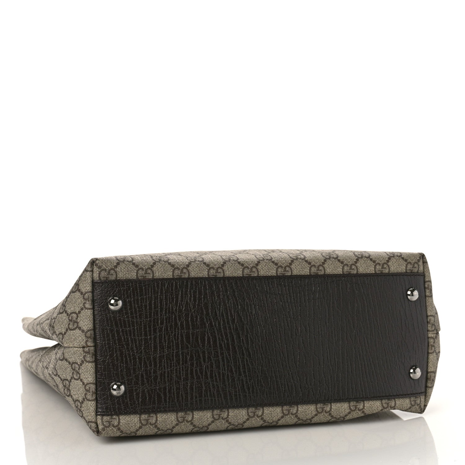 Gucci GG Plus Monogram Vertical Tote Dark Brown 4 of 10