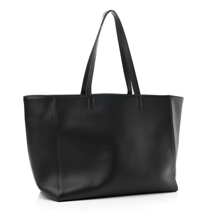 Balenciaga Smooth Calfskin Everyday East West Tote Bag Grey Black White 3 of 10