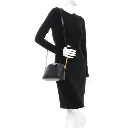 Louis Vuitton Epi Alma Mini Black 3 of 13