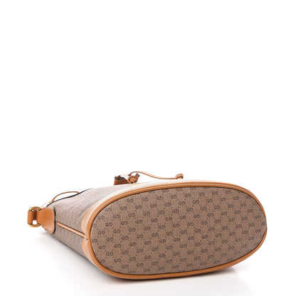 Gucci X DISNEY Mini Vintage GG Supreme Monogram Bucket Bag Beige Vintage Sun Oil 4 of 11