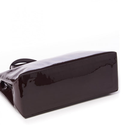 Louis Vuitton Vernis Wilshire PM Amarante 6 of 8