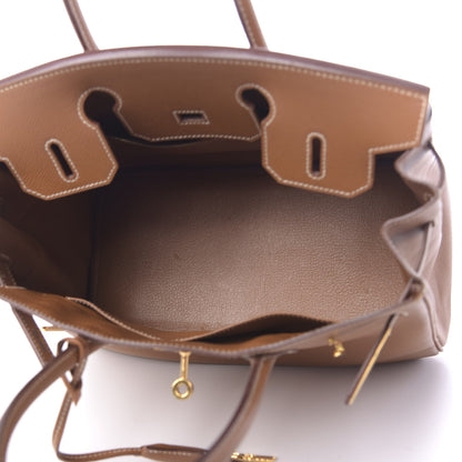 Hermes Epsom Birkin 30 Gold 5 of 12