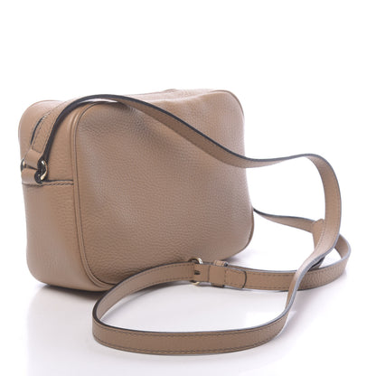 Gucci Pebbled Calfskin Small Soho Disco Bag Rose Beige 3 of 11