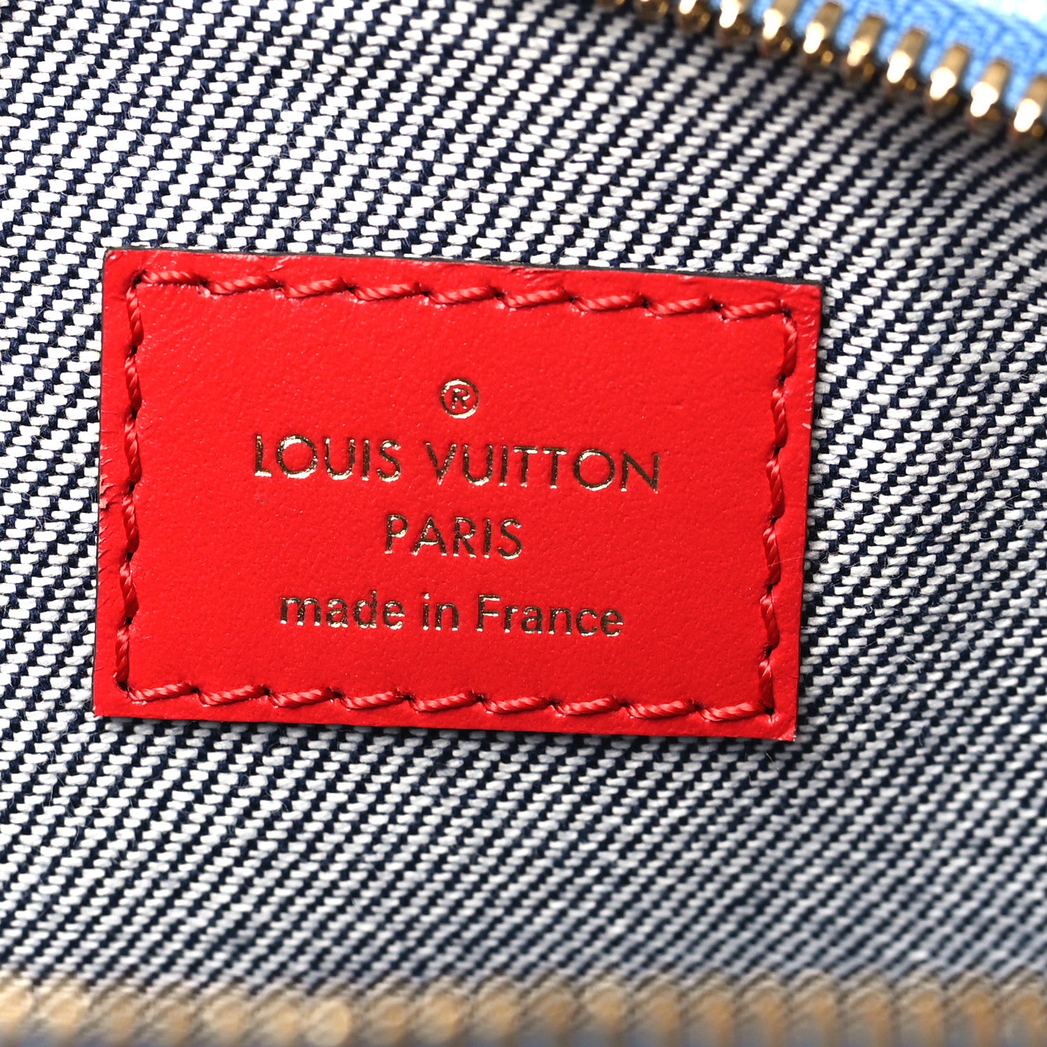 Louis Vuitton Denim Damier Monogram Patchwork Alma BB 6 of 9